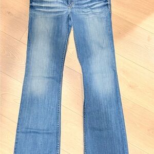 BKE Women's Boot Cut Jeans in Light Blue